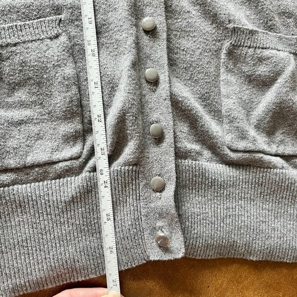 Cotton/Cashmere Cardigan - Picture 8 of 8